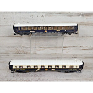 2 VTG Rivarossi Compagnie Internationale HO Scale Cars Pullman 4029 & Sleeper